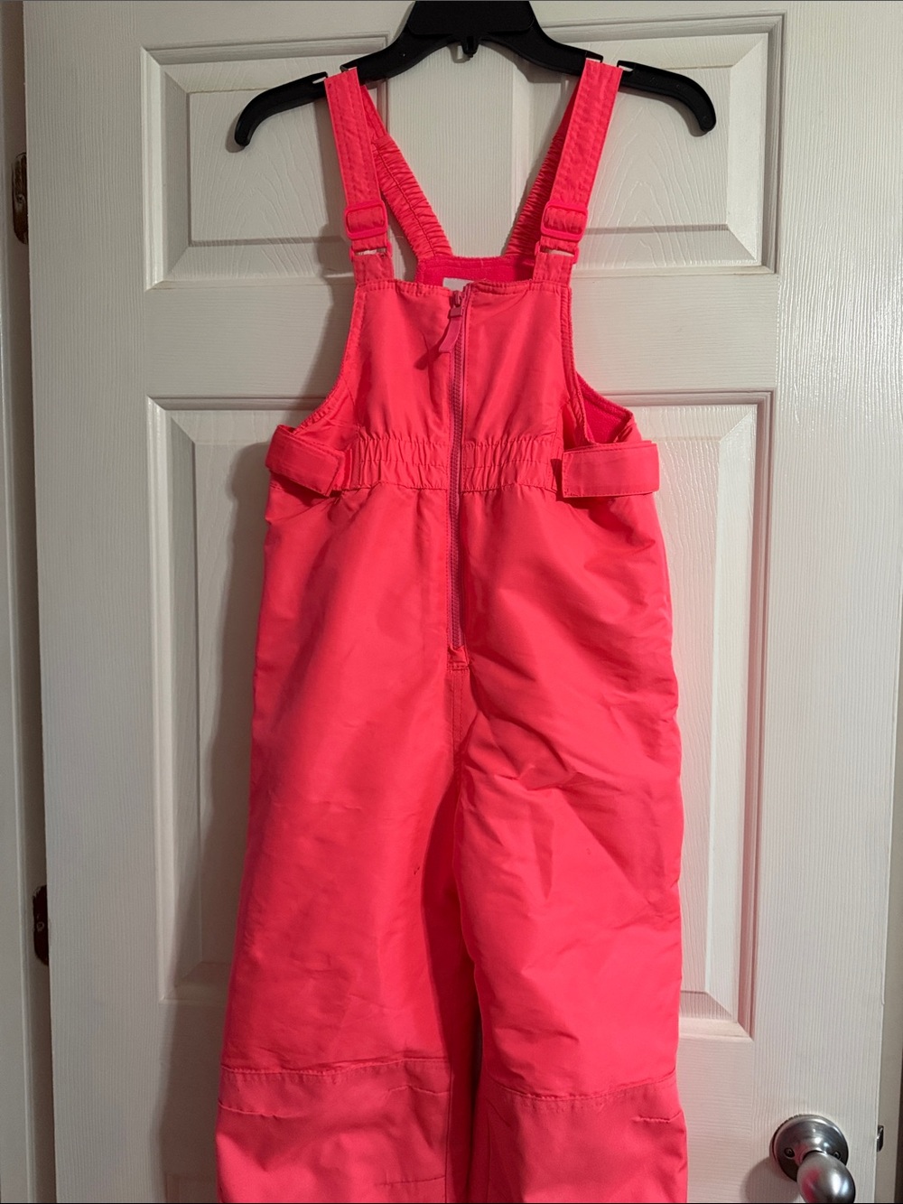 Cat & Jack Neon Pink Kids Bib Overalls